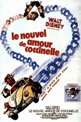 Affiche officielle du film Un nouvel amour de Coccinelle (1974) en TrueFrench - HDLight - Regarder en streaming sur GauloisFlix