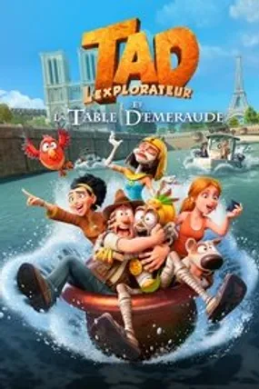 Affiche officielle du film Tad l'explorateur et la Table d'émeraude (2022) en TrueFrench - HDLight - Regarder en streaming sur GauloisFlix