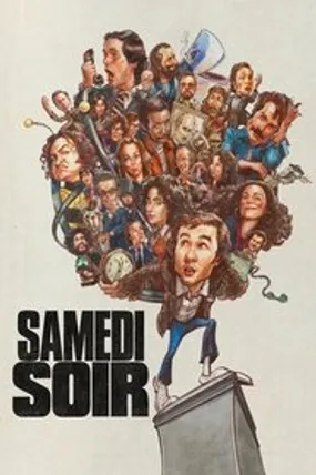 Affiche officielle du film Saturday Night (2024) en TrueFrench - HDLight - Regarder en streaming sur GauloisFlix
