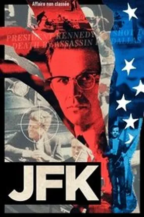 Affiche officielle du film JFK (1991) en TrueFrench - HDLight - Regarder en streaming sur GauloisFlix