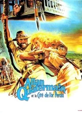 Affiche officielle du film Allan Quatermain et la Cité de l'or perdu (1986) en TrueFrench - HDLight - Regarder en streaming sur GauloisFlix