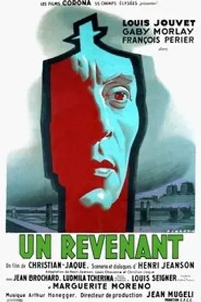 Affiche officielle du film Un revenant (1946) en TrueFrench - HDLight - Regarder en streaming sur GauloisFlix