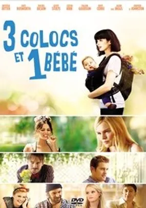 Affiche officielle du film 3 colocs et 1 bébé (2011) en French - Regarder en streaming sur GauloisFlix