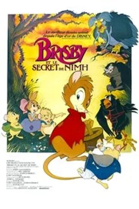 Affiche officielle du film Brisby et le Secret de NIMH (1982) en TrueFrench - HDLight - Regarder en streaming sur GauloisFlix