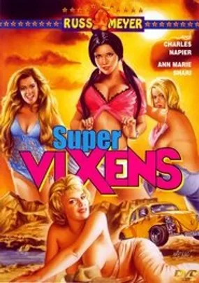 Affiche officielle du film Super Vixens (1975) en TrueFrench - HDLight - Regarder en streaming sur GauloisFlix