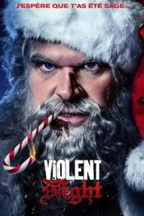 Affiche officielle du film Violent Night (2022) en TrueFrench - HDLight - Regarder en streaming sur GauloisFlix
