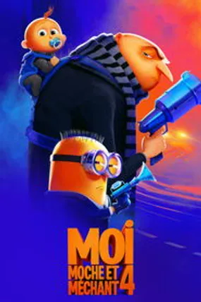 Affiche officielle du film Moi, moche et méchant 4 (2024) en TrueFrench - HDLight - Regarder en streaming sur GauloisFlix