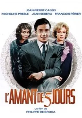 Affiche officielle du film L'Amant de cinq jours (1961) en French - Regarder en streaming sur GauloisFlix