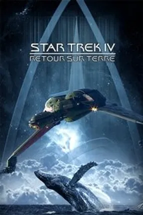 Affiche officielle du film Star Trek IV : Retour sur Terre (1986) en TrueFrench - HDLight - Regarder en streaming sur GauloisFlix