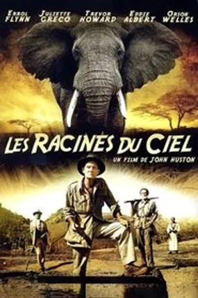 Affiche officielle du film Les Racines du ciel (1958) en TrueFrench - HDLight - Regarder en streaming sur GauloisFlix