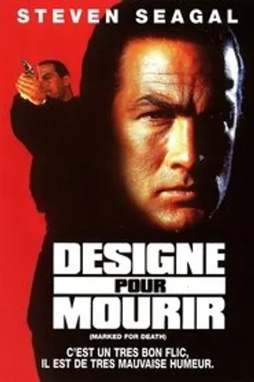 Affiche officielle du film Désigné pour mourir (1990) en French - DVDRIP - Regarder en streaming sur GauloisFlix