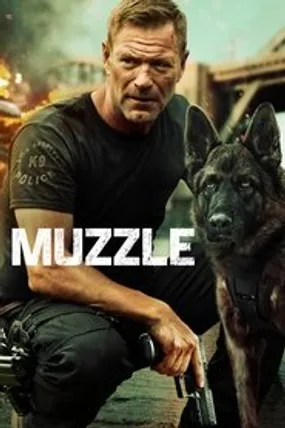 Affiche officielle du film Muzzle (2023) en TrueFrench - HDLight - Regarder en streaming sur GauloisFlix