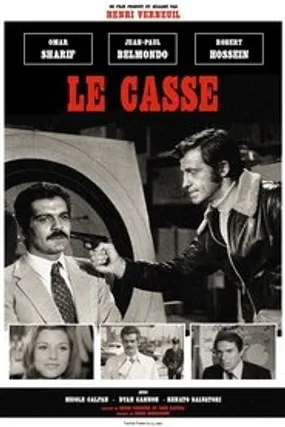 Affiche officielle du film Le Casse (1971) en French - Regarder en streaming sur GauloisFlix