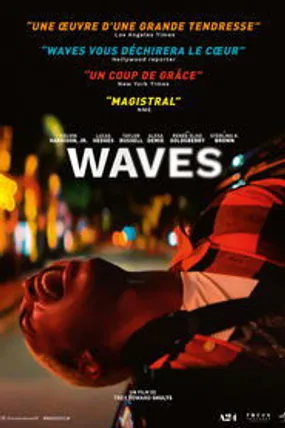 Affiche officielle du film Waves (2019) en French - HDLight - Regarder en streaming sur GauloisFlix
