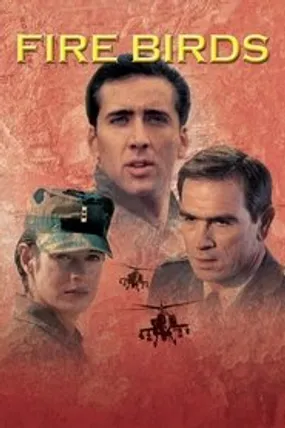 Affiche officielle du film Fire Birds (1990) en TrueFrench - HDLight - Regarder en streaming sur GauloisFlix
