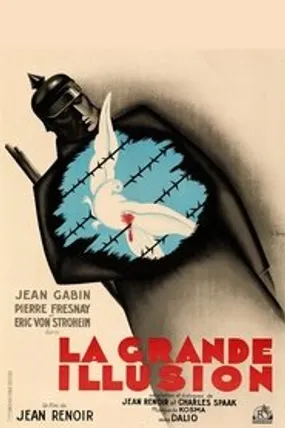 Affiche officielle du film La Grande Illusion (1937) en French - Regarder en streaming sur GauloisFlix