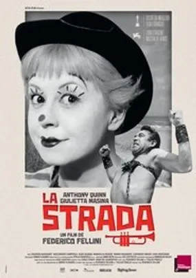 Affiche officielle du film La strada (1954) en French - Regarder en streaming sur GauloisFlix