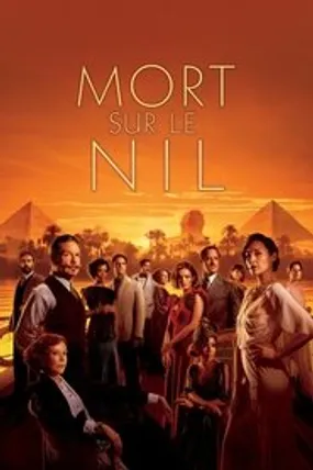 Affiche officielle du film Mort sur le Nil (2022) en TrueFrench - HDLight - Regarder en streaming sur GauloisFlix