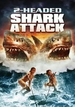 Affiche officielle du film L'attaque du requin à 2 têtes (2012) en TrueFrench - HDLight - Regarder en streaming sur GauloisFlix