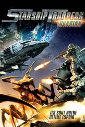 Affiche officielle du film Starship Troopers : Invasion (2012) en TrueFrench - HDLight - Regarder en streaming sur GauloisFlix