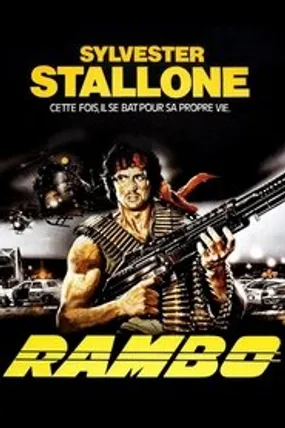 Affiche officielle du film Rambo (1982) en TrueFrench - HDLight - Regarder en streaming sur GauloisFlix