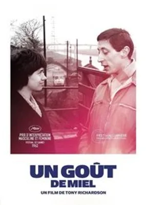 Affiche officielle du film Un goût de miel (1961) en VOSTFR - HDLight - Regarder en streaming sur GauloisFlix