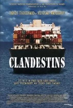 Affiche officielle du film Clandestins (1997) en French - DVDRIP - Regarder en streaming sur GauloisFlix