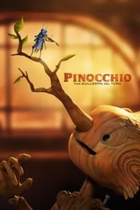 Affiche officielle du film Pinocchio par Guillermo del Toro (2022) en French - HDLight - Regarder en streaming sur GauloisFlix