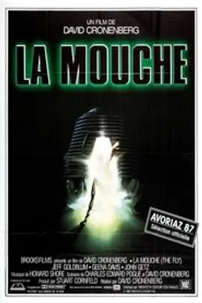 Affiche officielle du film La Mouche (1986) en TrueFrench - HDLight - Regarder en streaming sur GauloisFlix