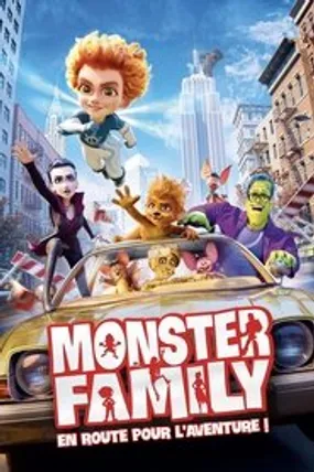 Affiche officielle du film Monster Family : En route pour l'aventure ! (2021) en French - HDLight - Regarder en streaming sur GauloisFlix