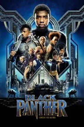 Affiche officielle du film Black Panther (2018) en TrueFrench - HDLight - Regarder en streaming sur GauloisFlix