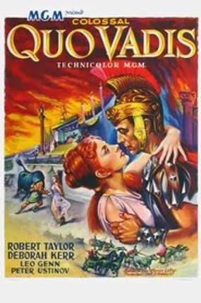 Affiche officielle du film Quo Vadis (1951) en TrueFrench - HDLight - Regarder en streaming sur GauloisFlix