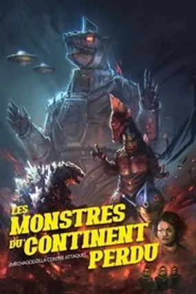 Affiche officielle du film Mechagodzilla contre-attaque (1975) en TrueFrench - HDLight - Regarder en streaming sur GauloisFlix