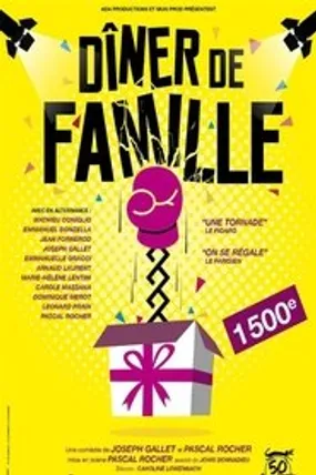 Affiche officielle du film Dîner de famille (2024) en French - HDLight - Regarder en streaming sur GauloisFlix