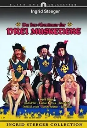 Affiche officielle du film Les exploits amoureux des trois mousquetaires (1971) en TrueFrench - HDLight - Regarder en streaming sur GauloisFlix