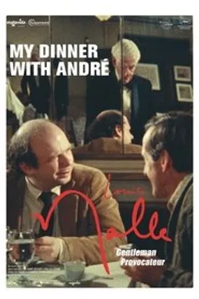 Affiche officielle du film My Dinner with André (1981) en VOSTFR - HDLight - Regarder en streaming sur GauloisFlix