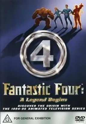 Affiche officielle du film Les Quatre Fantastiques - La légende commence.. (1994) en VOSTFR - DVDRIP - Regarder en streaming sur GauloisFlix