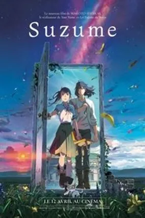Affiche officielle du film Suzume (2022) en TrueFrench - HDLight - Regarder en streaming sur GauloisFlix
