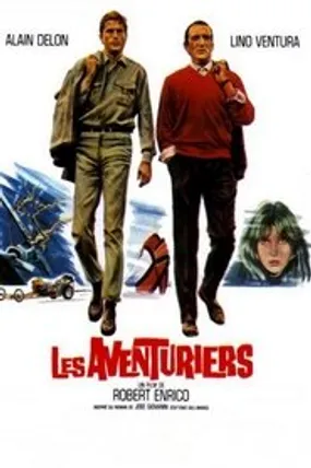 Affiche officielle du film Les Aventuriers (1967) en TrueFrench - HDLight - Regarder en streaming sur GauloisFlix