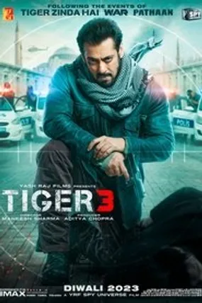 Affiche officielle du film Tiger 3 (2023) en VOSTFR - HDLight - Regarder en streaming sur GauloisFlix