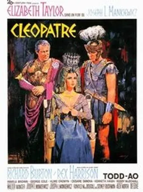 Affiche officielle du film Cléopâtre (1963) en French - Regarder en streaming sur GauloisFlix