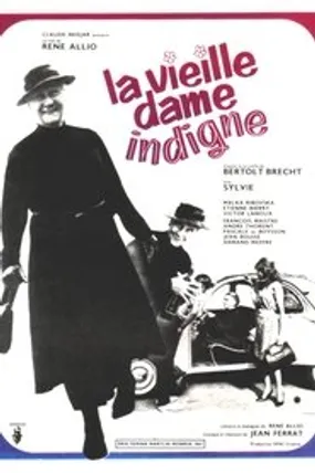 Affiche officielle du film La Vieille Dame indigne (1965) en French - Regarder en streaming sur GauloisFlix