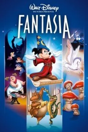 Affiche officielle du film Fantasia (1940) en TrueFrench - HDLight - Regarder en streaming sur GauloisFlix