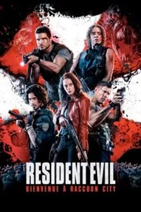 Affiche officielle du film Resident Evil : Bienvenue à Raccoon City (2021) en TrueFrench - HDLight - Regarder en streaming sur GauloisFlix