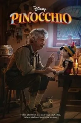 Affiche officielle du film Pinocchio (2022) en French - HDLight - Regarder en streaming sur GauloisFlix