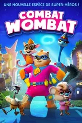 Affiche officielle du film Combat Wombat (2020) en French - HDLight - Regarder en streaming sur GauloisFlix