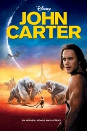 Affiche officielle du film John Carter (2012) en TrueFrench - HDLight - Regarder en streaming sur GauloisFlix