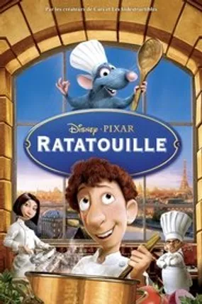 Affiche officielle du film Ratatouille (2007) en TrueFrench - HDLight - Regarder en streaming sur GauloisFlix