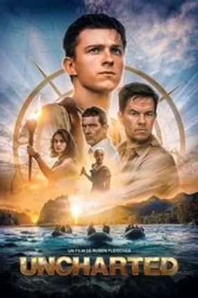 Affiche officielle du film Uncharted (2022) en TrueFrench - HDLight - Regarder en streaming sur GauloisFlix
