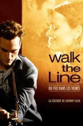 Affiche officielle du film Walk the Line (2005) en TrueFrench - HDLight - Regarder en streaming sur GauloisFlix